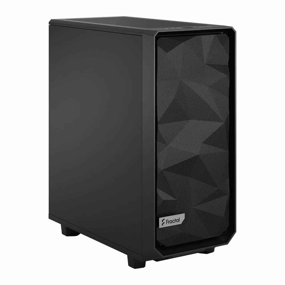 Fractal Meshify 2 Compact Solid Black Mid Tower PC Case